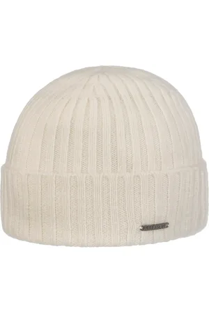 Stetson Varnell Kaschmirm?tze Strickm?tze Beanie Wollm?tze Winterm?tze Umschlagm?tze