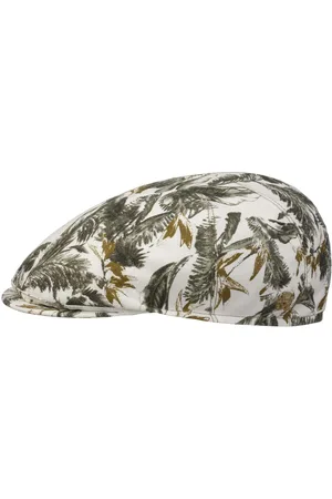 Mayser Pierce Jungle Leinen Flatcap Zechbauer Schirmm?tze Schieberm?tze Leinencap