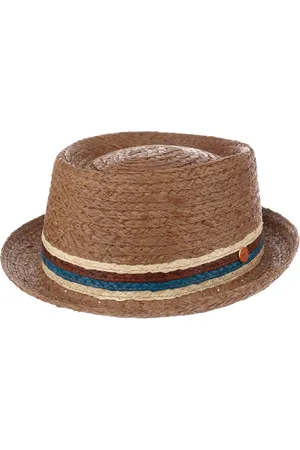 Mayser Gareth Pork Pie Strohhut Pork-Pie-Hut Sonnenhut Sommerhut Porkpie