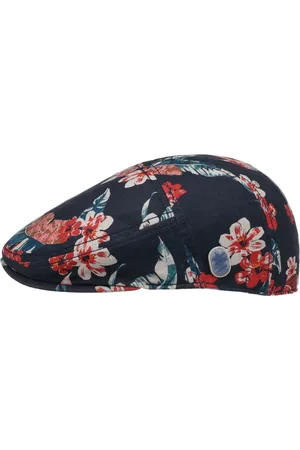 Stetson Flowlin Flatcap Schirmm?tze Leinencap Schieberm?tze