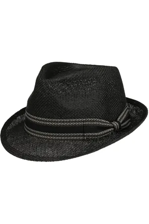 Lipodo Montreal Trilby Strohhut Sommerhut Sonnenhut Strohtrilby Strandhut Gartenhut