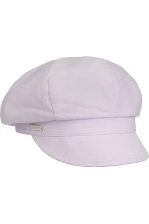 Seeberger Chambray Ballonm?tze Schirmm?tze Schildm?tze Baumwollcap Damencap
