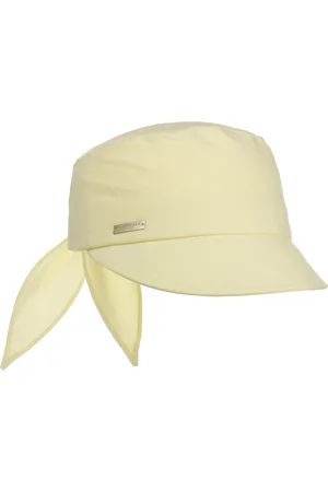 Seeberger Cotton Chambray Damencap Baumwollcap Schirmm?tze Visor Sonnenvisor