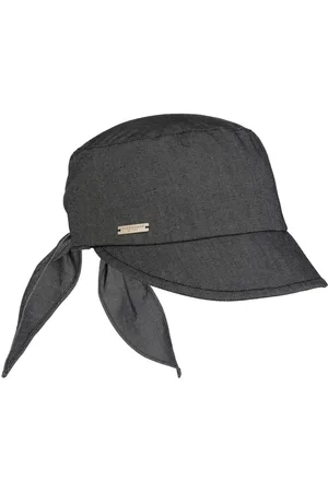 Seeberger Cotton Chambray Damencap Baumwollcap Schirmm?tze Visor Sonnenvisor