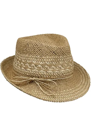 Loevenich Twotone Trilby Strohhut Sommerhut Sonnenhut Strohtrilby Strandhut