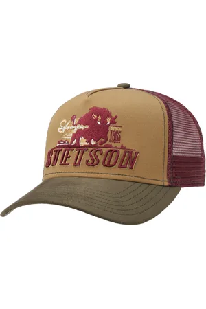 Stetson Stronger Bison Trucker Cap Basecap Baseballcap Truckercap Meshcap Snapback