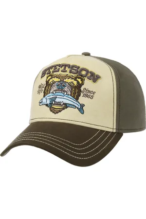 Stetson Wild Life Since 1865 Trucker Cap Basecap Baseballcap Baumwollcap
