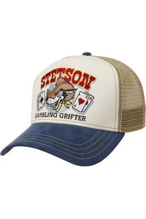 Stetson Gambling Grifter Trucker Cap Basecap Baseballcap Meshcap Truckercap