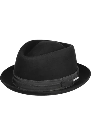 Stetson Classic Diamond Crown Wollhut Pork Pie Porkpie Wollfilzhut Filzhut