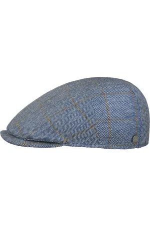 Lierys Capri Herringbone Silk Flatcap Schirmm?tze Schieberm?tze