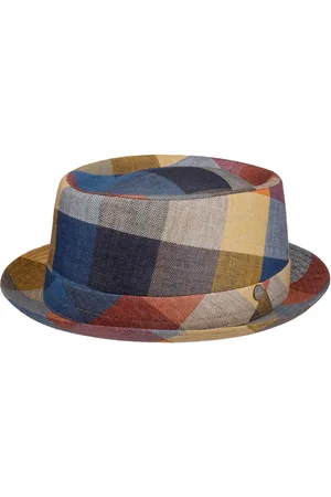 Lierys Levente Pork Pie Leinenhut Porkpie Pork-Pie-Hut Stoffhut