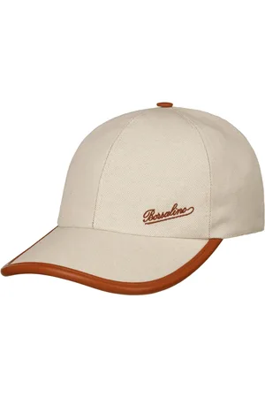 Borsalino Contrast Edge Golfer Cap Baseballcap Basecap Baumwollcap Leinencap Golfcap