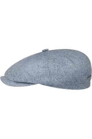 Stetson Hatteras Winhall Silk Flatcap Schirmm?tze Ballonm?tze Seidencap