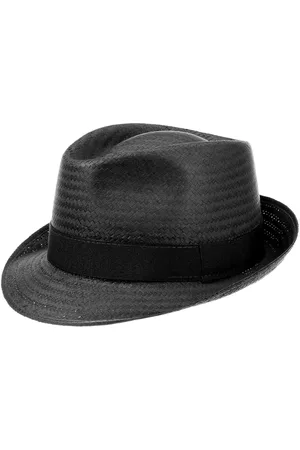 Lipodo M?laga Trilby Strohhut Sommerhut Sonnenhut Gartenhut Strohtrilby