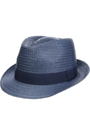 Lipodo M?laga Trilby Strohhut Sommerhut Sonnenhut Gartenhut Strohtrilby