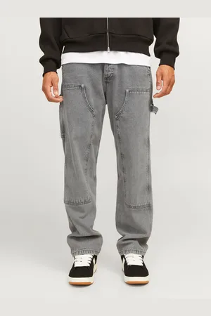 JACK & JONES Jjieddie Jjpainter Sq 053 Locker Geschnitten