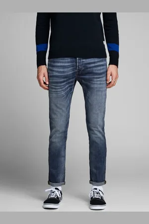 JACK & JONES Jjitim Jjoriginal Jos 107 50sps Slim Fit Jeans Mit Geradem Bein