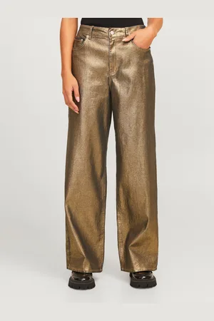 JJXX Jxtokyo Mikea Wide Hw Shiny Jeans Dnm