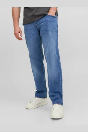 JACK & JONES Plus Size Jjimike Jjoriginal Sq 223 Noos Pls Tapered Fit Jeans
