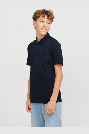 JACK & JONES Einfarbig Poloshirt Junior
