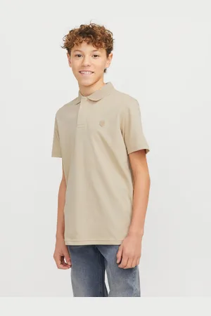JACK & JONES Einfarbig Poloshirt Junior