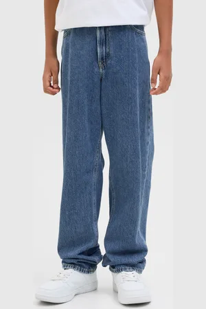 JACK & JONES Jjichris Jjoriginal Sq 060 Jnr Relaxed Fit Jeans Junior