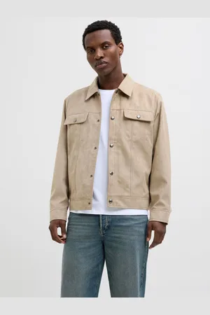 JACK & JONES Kunstwildlederjacke