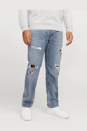 JACK & JONES Plus Size Jjiglenn Jjcole Cb 625 Sn Pls Slim Fit Jeans