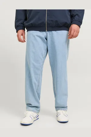 JACK & JONES Plus Size Jjichris Jjoriginal Sq 738 Noos Pls Relaxed Fit Jeans