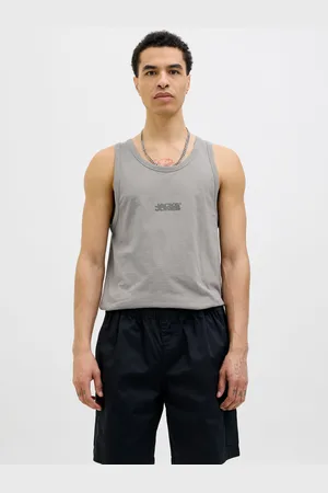 JACK & JONES Logo Rundhalsausschnitt Tanktop
