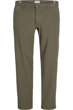 JACK & JONES Locker Geschnitten Mid Rise Plus Chino Hose