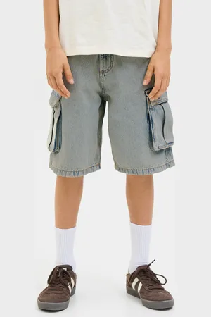 JACK & JONES Baggy Fit Cargo Shorts Junior