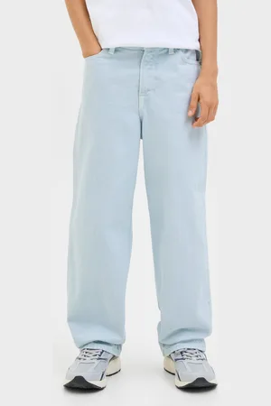 JACK & JONES Jjialex Jjoriginal Akm 052 Jnr Baggy Fit Jeans Junior