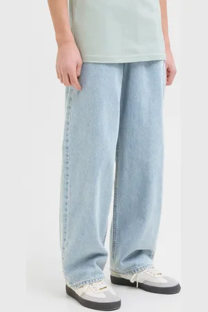 JACK & JONES Jjialex Jjoriginal Sq 704 Jnr Baggy Fit Jeans Junior
