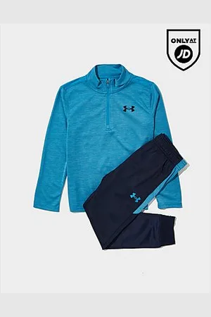 Under Armour Tech Twist 1/4 Zip Tracksuit Children
