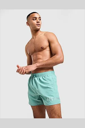 EA7 Text Logo Badeshorts