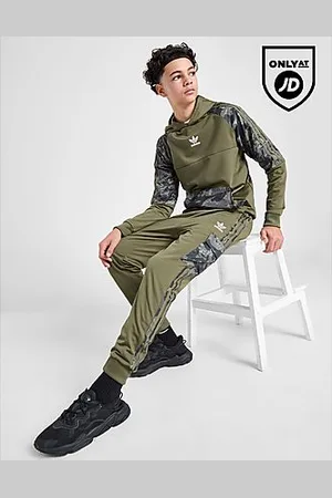adidas Camo Colour Block Mix Cargo Jogginghose Kinder