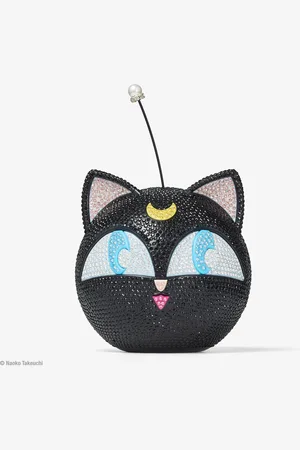 Jimmy Choo Crystal Luna-P Ball Minaudiere Clutch