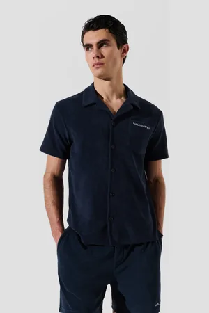 Karl Lagerfeld Frottee-shirt Mit Karl-logo, Mann, , Größe: XXS