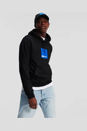 KL Jeans Klj kapuzenpullover Mit Box-logo, Mann, , Größe: XXS