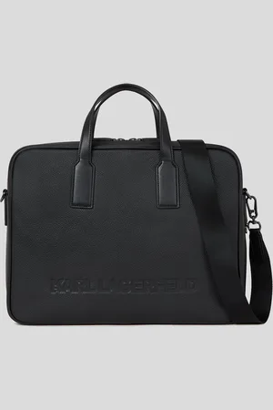 Karl Lagerfeld K/essential Aktentasche Aus Leder, Mann, , Größe: X00