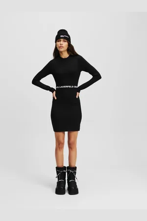 KL Jeans Klj t-shirt-kleid Mit Langen Ärmeln, Frau, , Größe: XXS