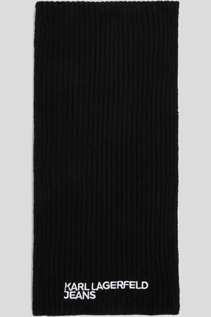 KL Jeans Klj rippstrick-schal Mit Logo, Mann, , Größe: X00