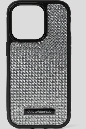 Karl Lagerfeld Schutzhülle Für Iphone 16 pro max Mit Karl-logo Und Strass, Frau, , Größe: L00