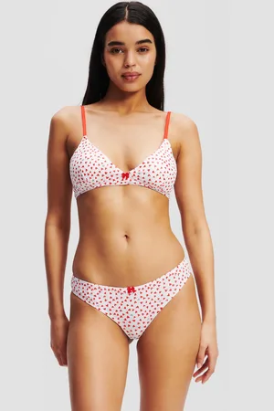 Karl Lagerfeld K/heart triangel-bralette, Frau, , Größe: XXS