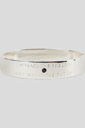 Karl Lagerfeld Armreif Mit Karl-zitat, Frau, , Größe: XS