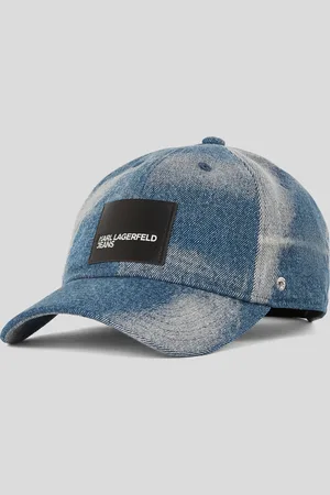 Karl Lagerfeld Kappe Aus Gebleichtem Denim, Frau, , Größe: X00