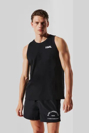 Karl Lagerfeld Strand-tanktop Mit Karl-logo, Mann, , Größe: XS