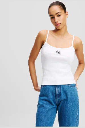 Karl Lagerfeld Ikon Tanktop, Frau, , Größe: XXS