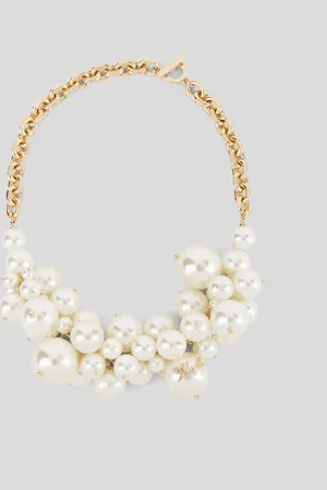 Karl Lagerfeld K/signature perlenhalsband, Frau, , Größe: X00